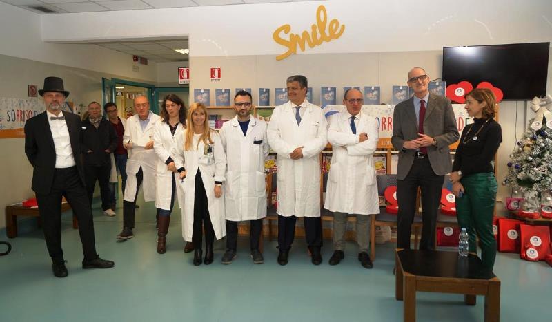 Il Sorriso di Matilde porta la magia del Natale ai piccoli pazienti