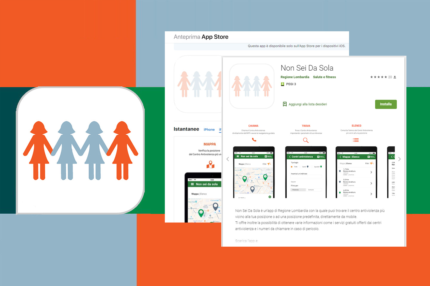 Non Sei Da Sola, Regione Lombardia vicina alle donne vittime di violenza
