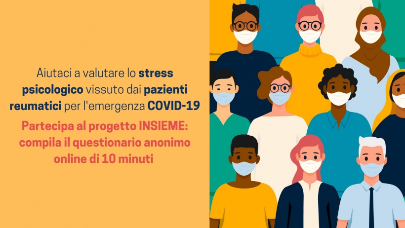 Progetto INSIEME, l'impatto psicologico della pandemia sui pazienti reumatologici
