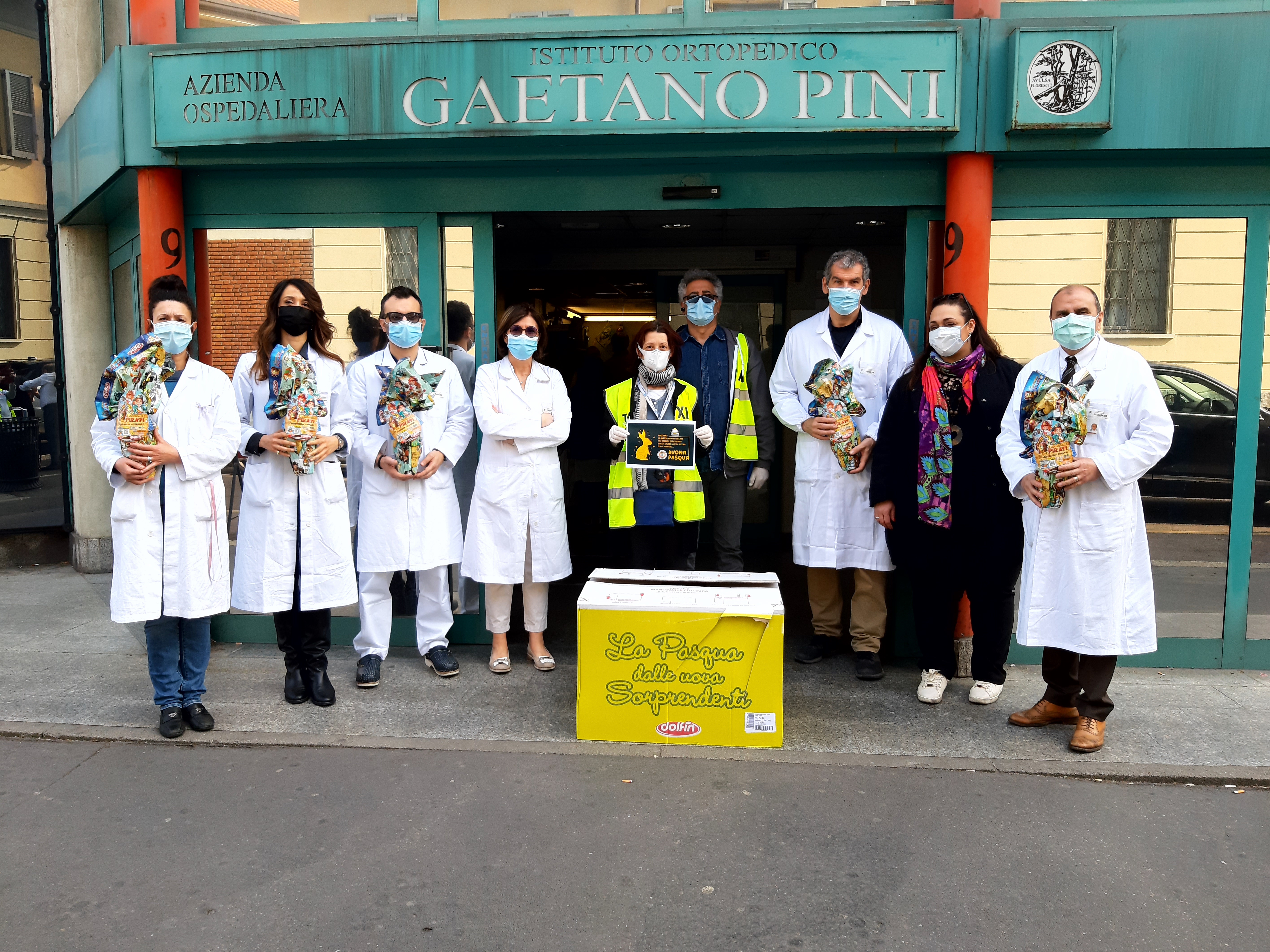 Le uova solidali di Taxi Service Milano per i piccoli pazienti dell’ASST Gaetano Pini-CTO