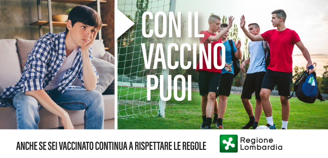 Campagna di sensibilizzazione per l’adesione alla vaccinazione anti covid-19 del target giovani