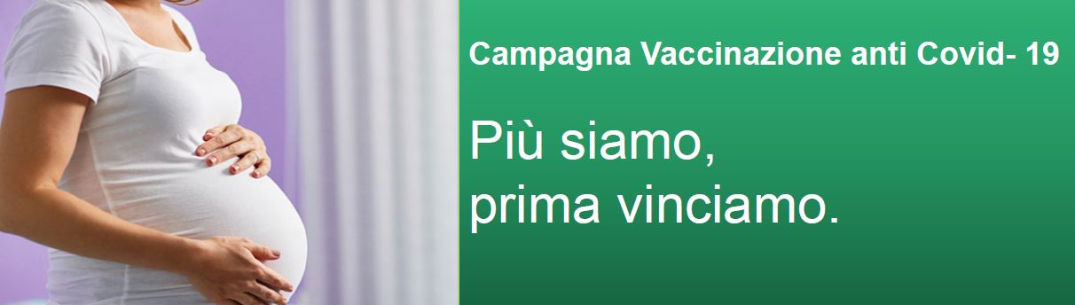 DONNE IN GRAVIDANZA: 2-3 SETTEMBRE VACCINO SENZA PRENOTAZIONE ALLA FABBRICA DEL VAPORE