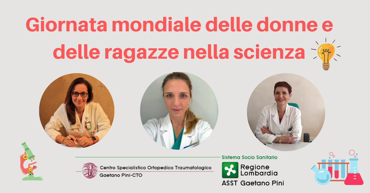 Essere medico e fare ricerca, la scelta (non facile) di tre professioniste dell’ASST Gaetano Pini-CTO