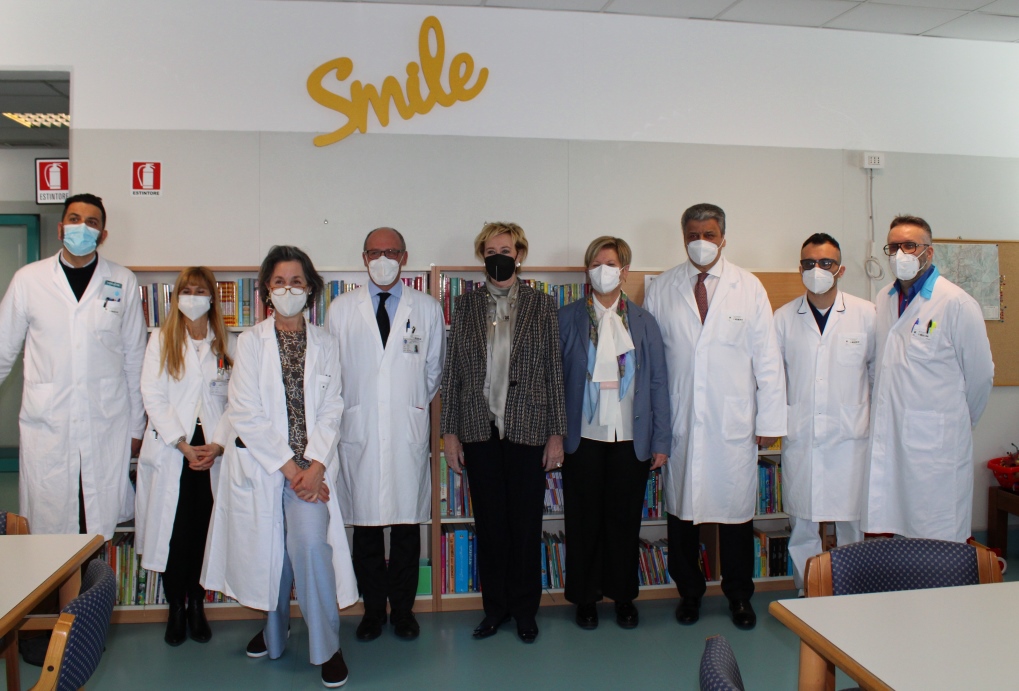 Letizia Moratti, Vicepresidente e Assessore al Welfare di Regione Lombardia, visita l’ASST Gaetano Pini-CTO
