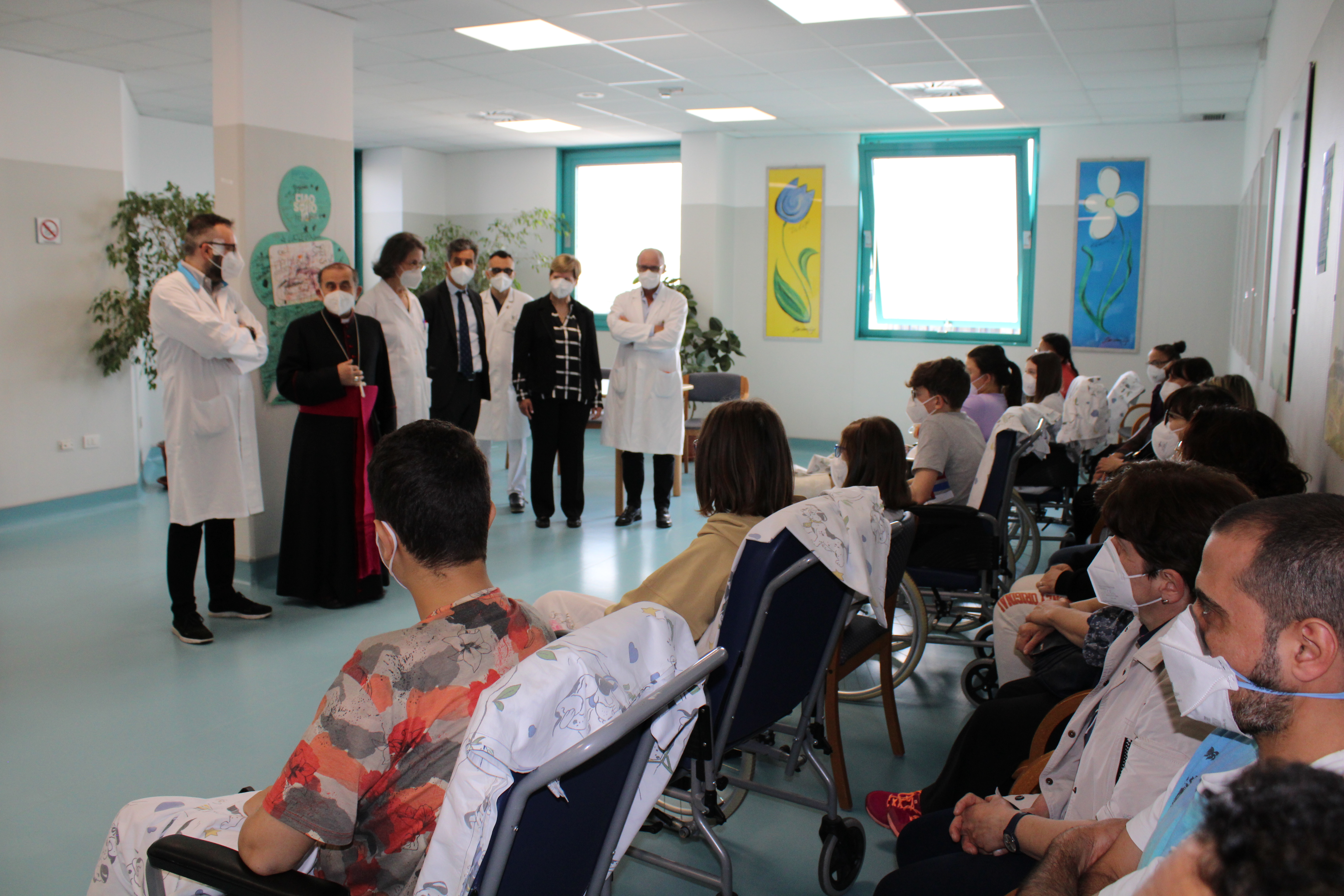 L’Arcivescovo di Milano, Mons. Mario Delpini incontra il personale dell’ASST Gaetano Pini-CTO