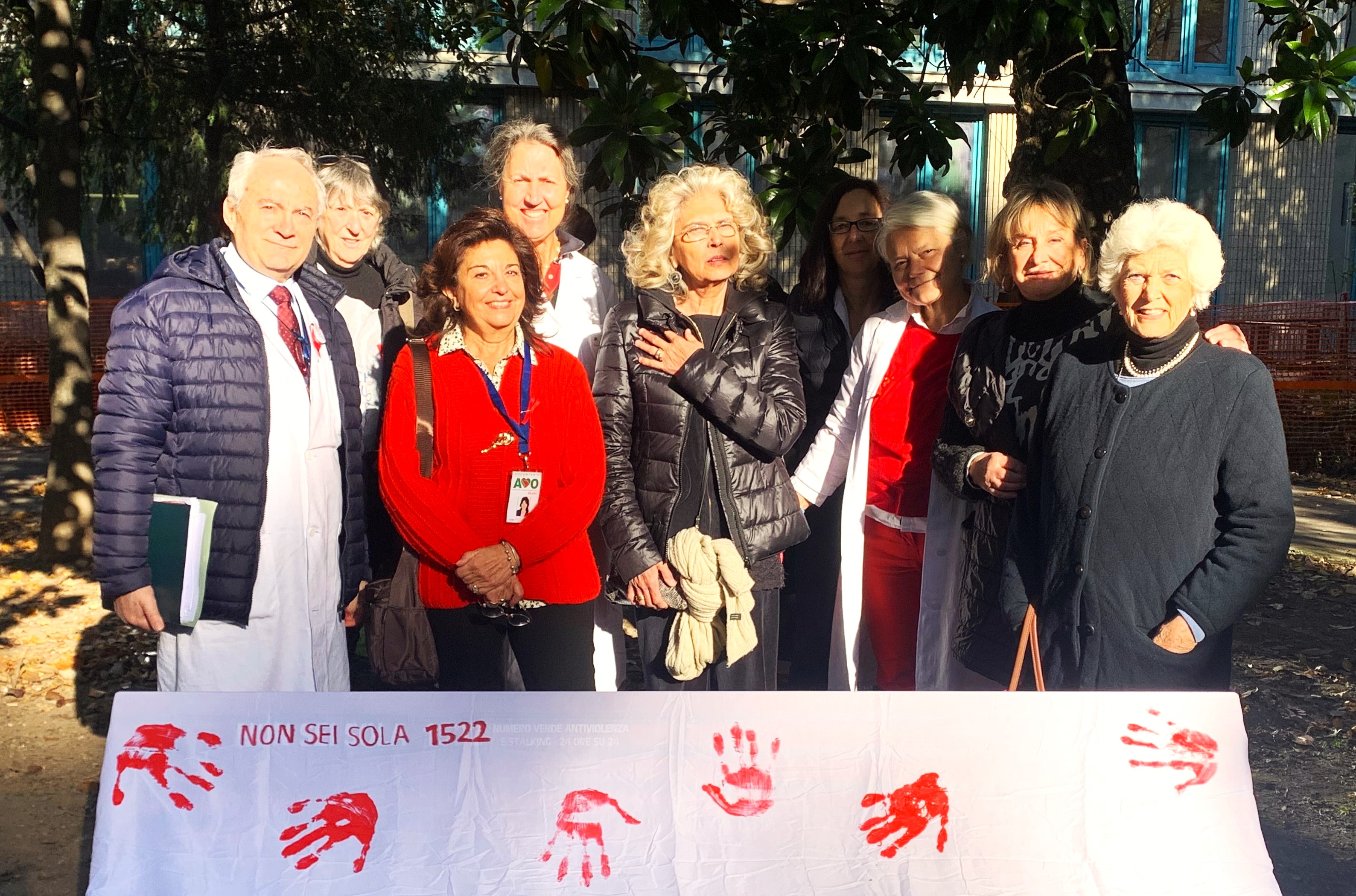 LA GIORNATA CONTRO LA VIOLENZA SULLE DONNE DELL’ASST PINI-CTO