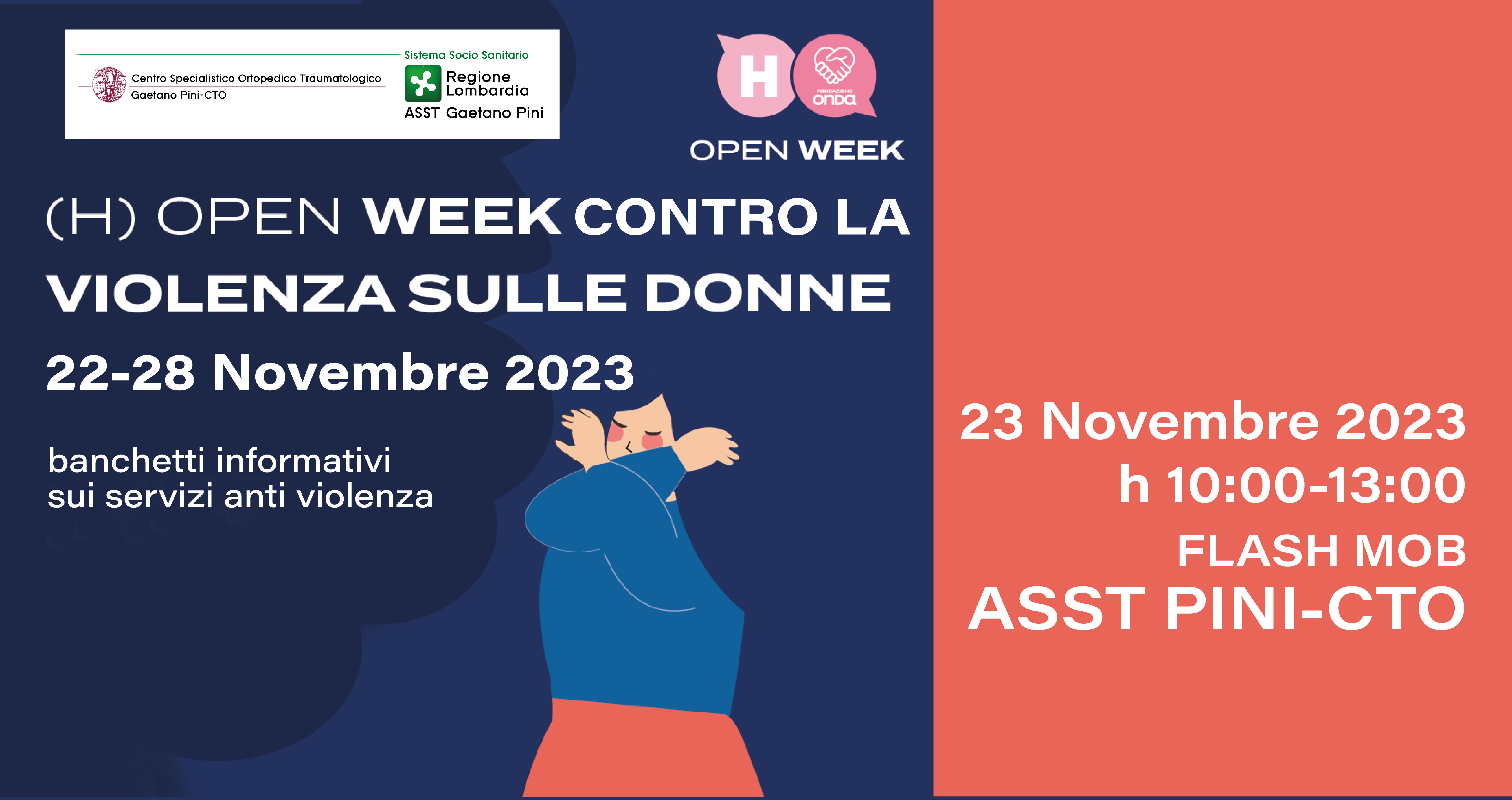 SETTIMANA CONTRO LA VIOLENZA SULLE DONNE 22-28 NOVEMBRE 2023