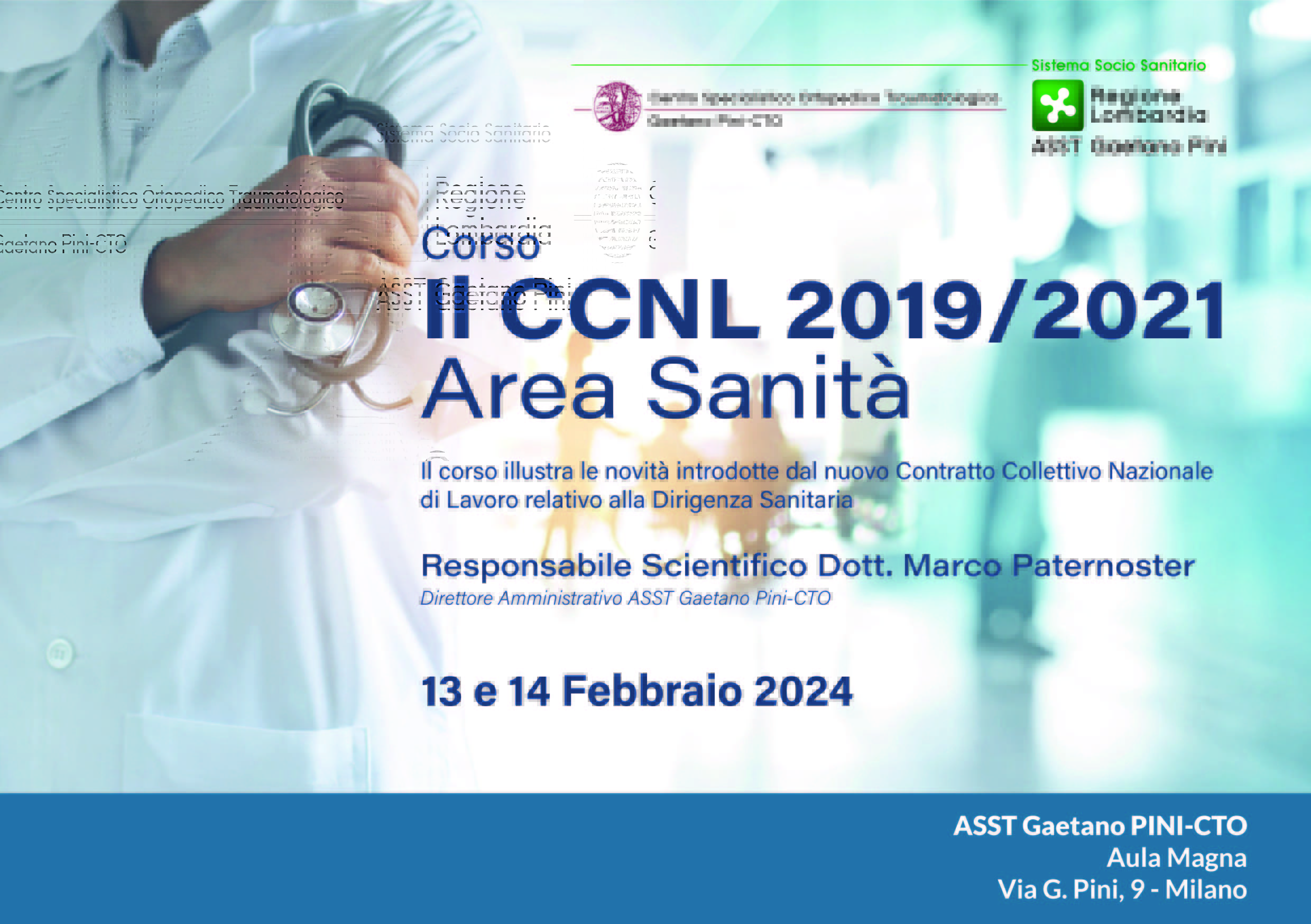 Il CCNL 2019/2021 - Area Sanità" - 13 e 14 febbraio 2024