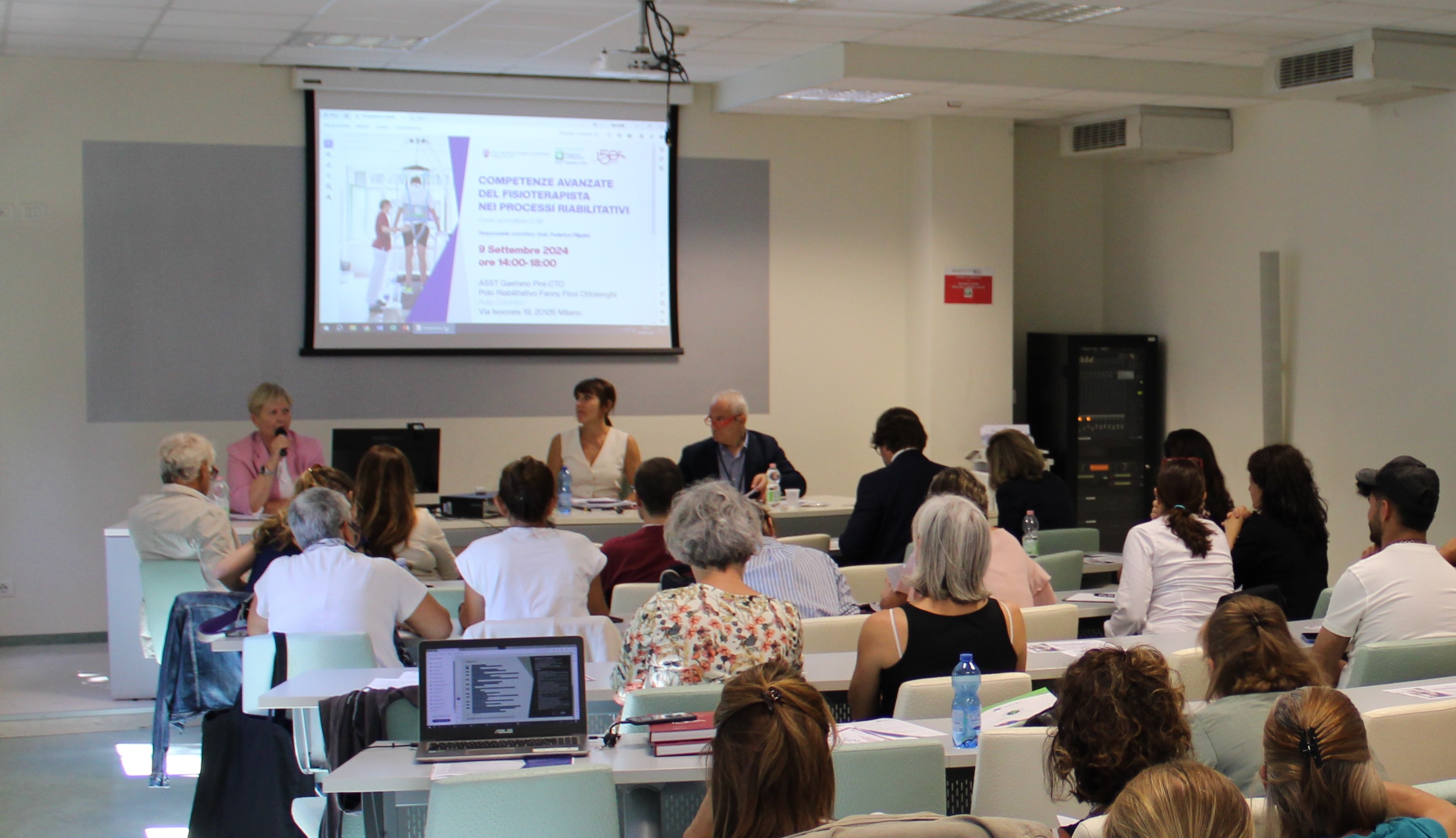 GIORNATA MONDIALE DELLA FISIOTERAPIA, AL FANNY FINZI OTTOLENGHI UN CORSO SULLE COMPETENZE DEL FISIOTERAPISTA